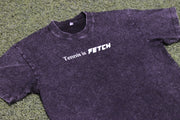 Tennis Is FETCH Oversized Tee